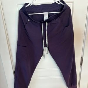 Figs Zamora Jogger Bottoms - Purple Shadow